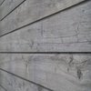 3D Textured Slatwall Panel 2' x 8' - Grey Vintage Ranch