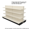 Ivory Gondola Shelving Add-On Units