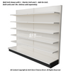 Ivory Gondola Shelving  Wall Add-On Units