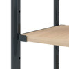 Grey Pipeline Vertical Etagere Display