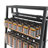 On Point 24" Floor Merchandiser Kit 4 with Hooks