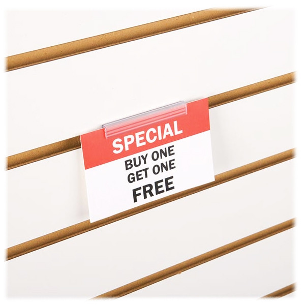 Slatwall Economy Sign Holder Store Fixtures Direct