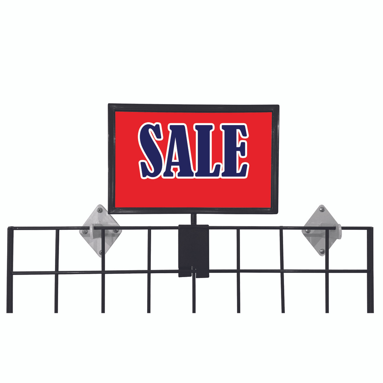 Gridwall 7" x 11" Sign & Card Holder Store Fixtures Direct