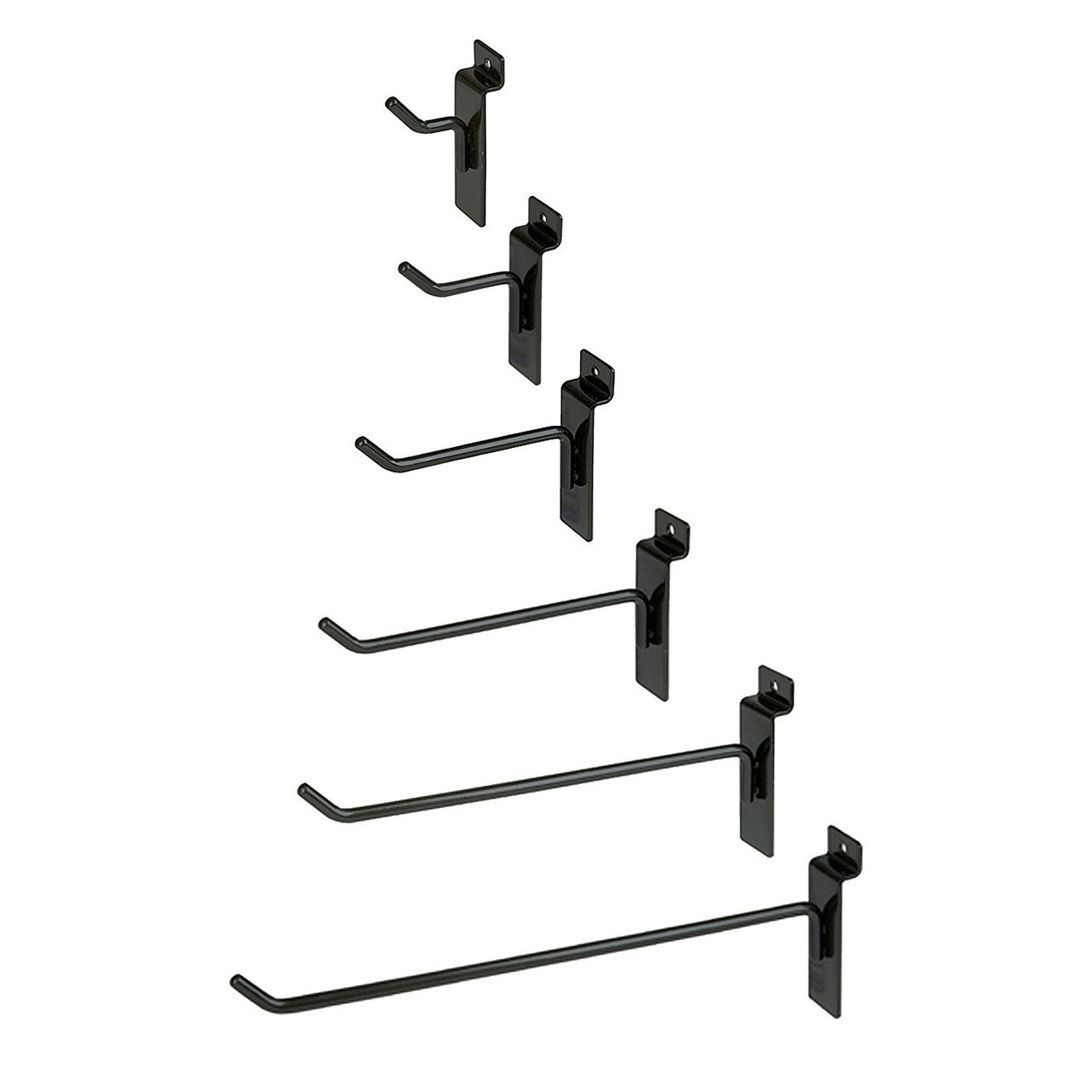 Black Slatwall Hooks Store Fixtures Direct