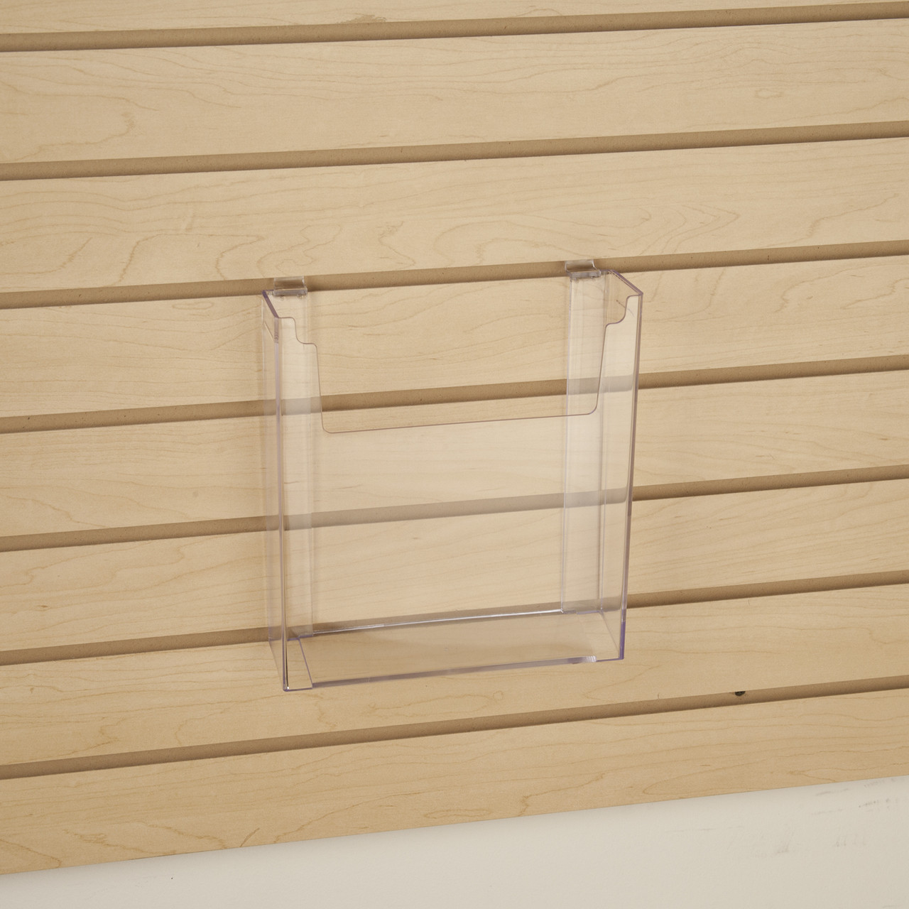 Slatwall 8 5 X 11 Clear Literature Brochure Magazine Holder 