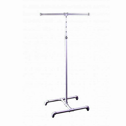 White Pipeline 2 Way Rack System - Store Fixtures Direct