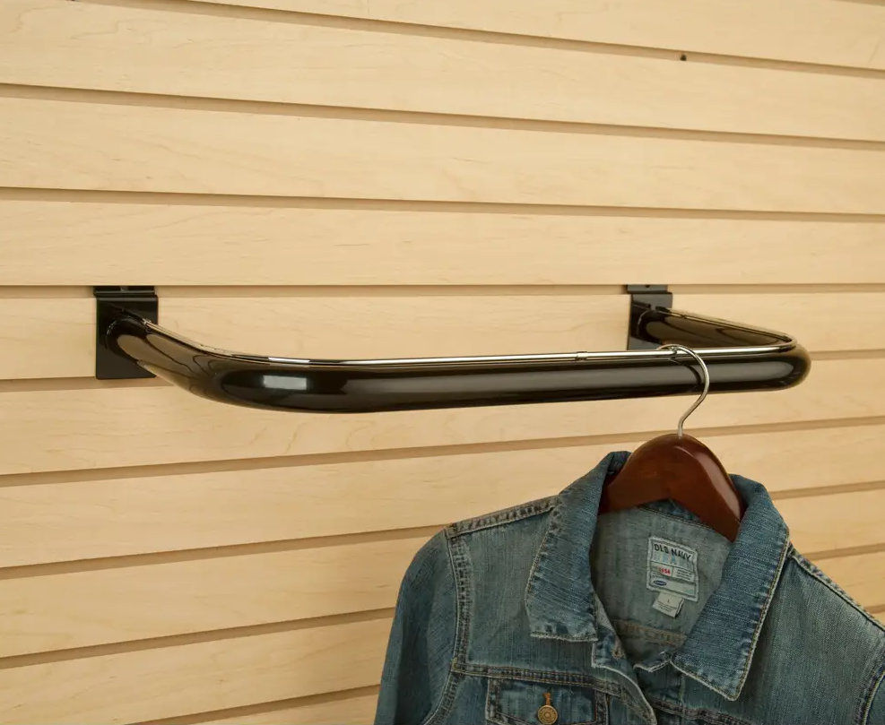 Slatwall U Hangrail Bar Store Fixtures Direct