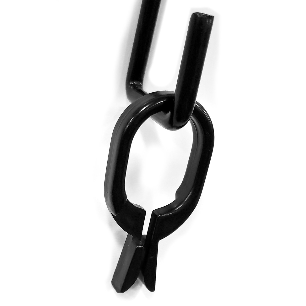 Retail Scarf & Fine Garment Hangers Black Store Fixtures Direct