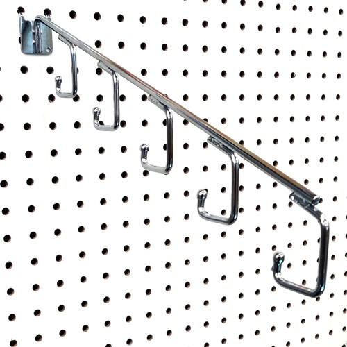 Pegboard 5 Hook Waterfall Faceout Hook