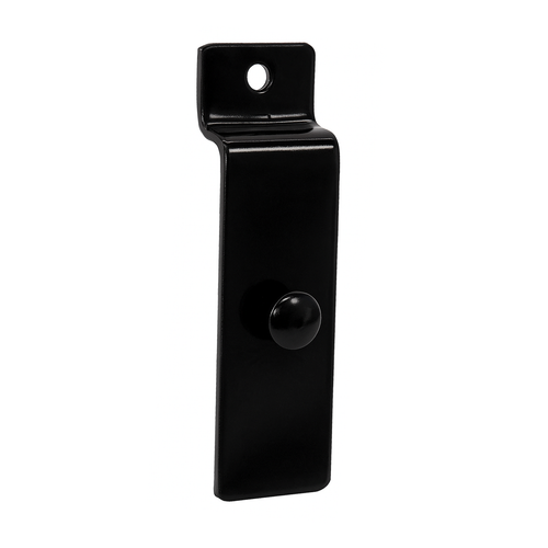 Slatwall Knob Hook, Art & Picture Utility Hanger with Round Notch