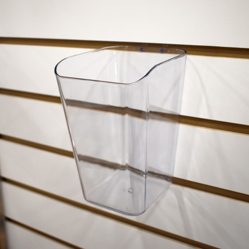 Pegboard & Slatwall Acrylic Bucket Bin Store Fixtures Direct
