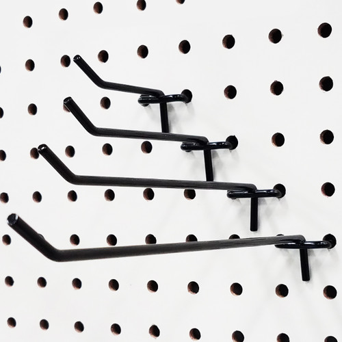Black Pegboard Hooks Store Fixtures Direct