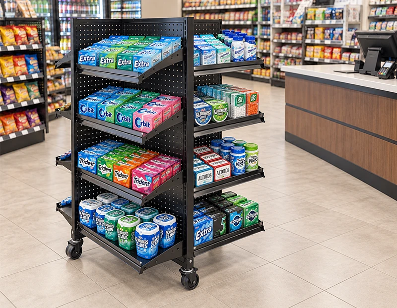 4 Way Merchandisers