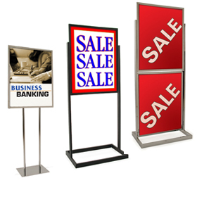 Bulletin Sign Holders