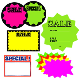 Sale Sign Cards