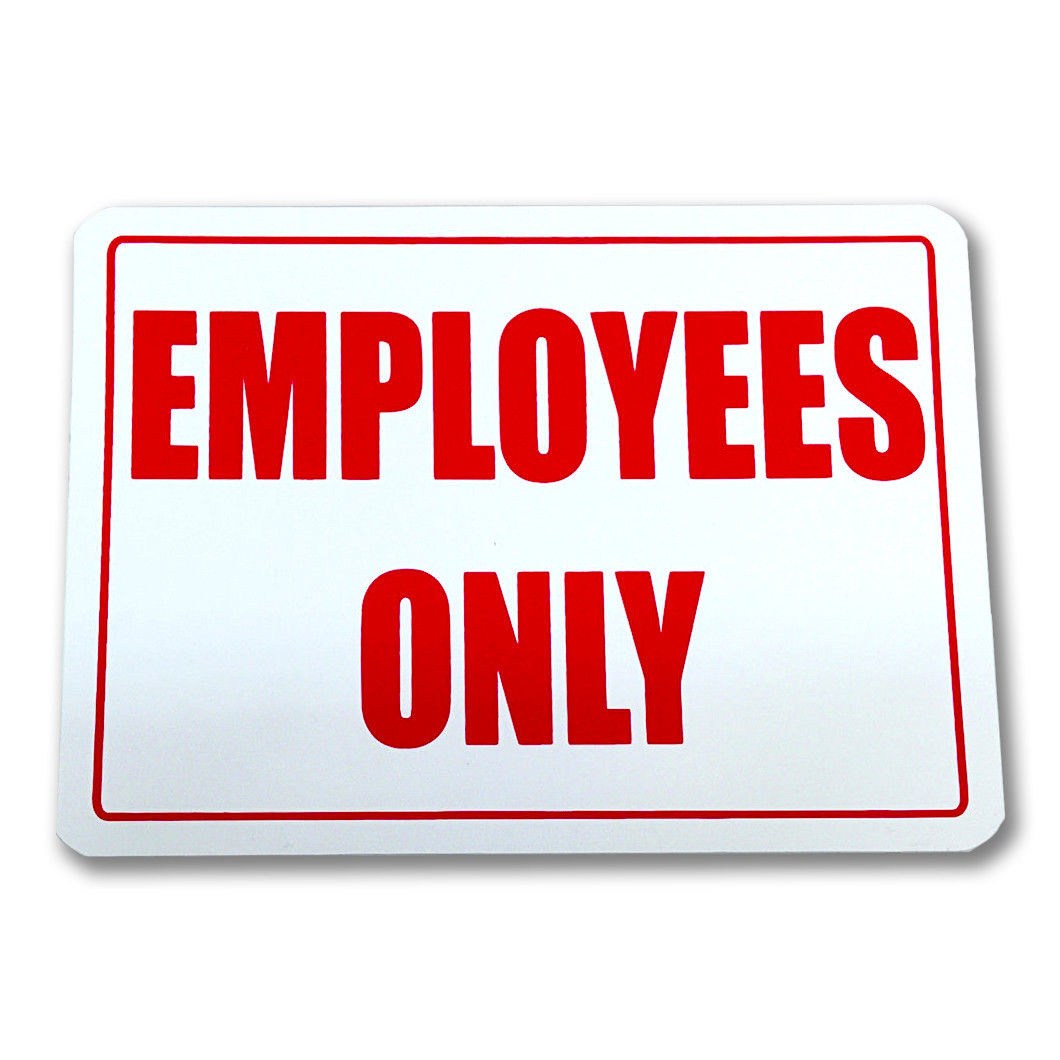 employees-only-5-5-h-x-7-w-sign-retail-business-store-sign-store-fixtures-direct for Free Printable Employee Only Signs Employees Only 5.5