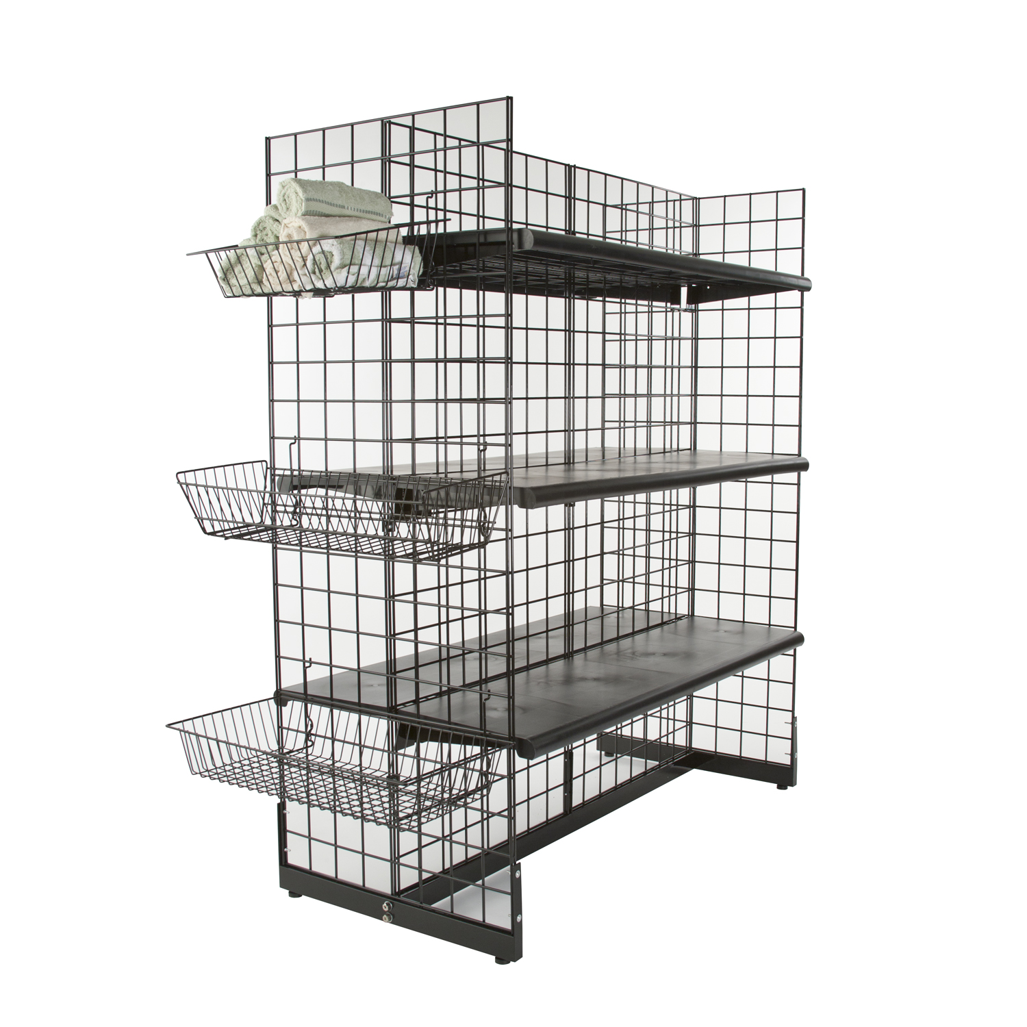 Gridwall HGondola Base Legs Store Fixtures Direct