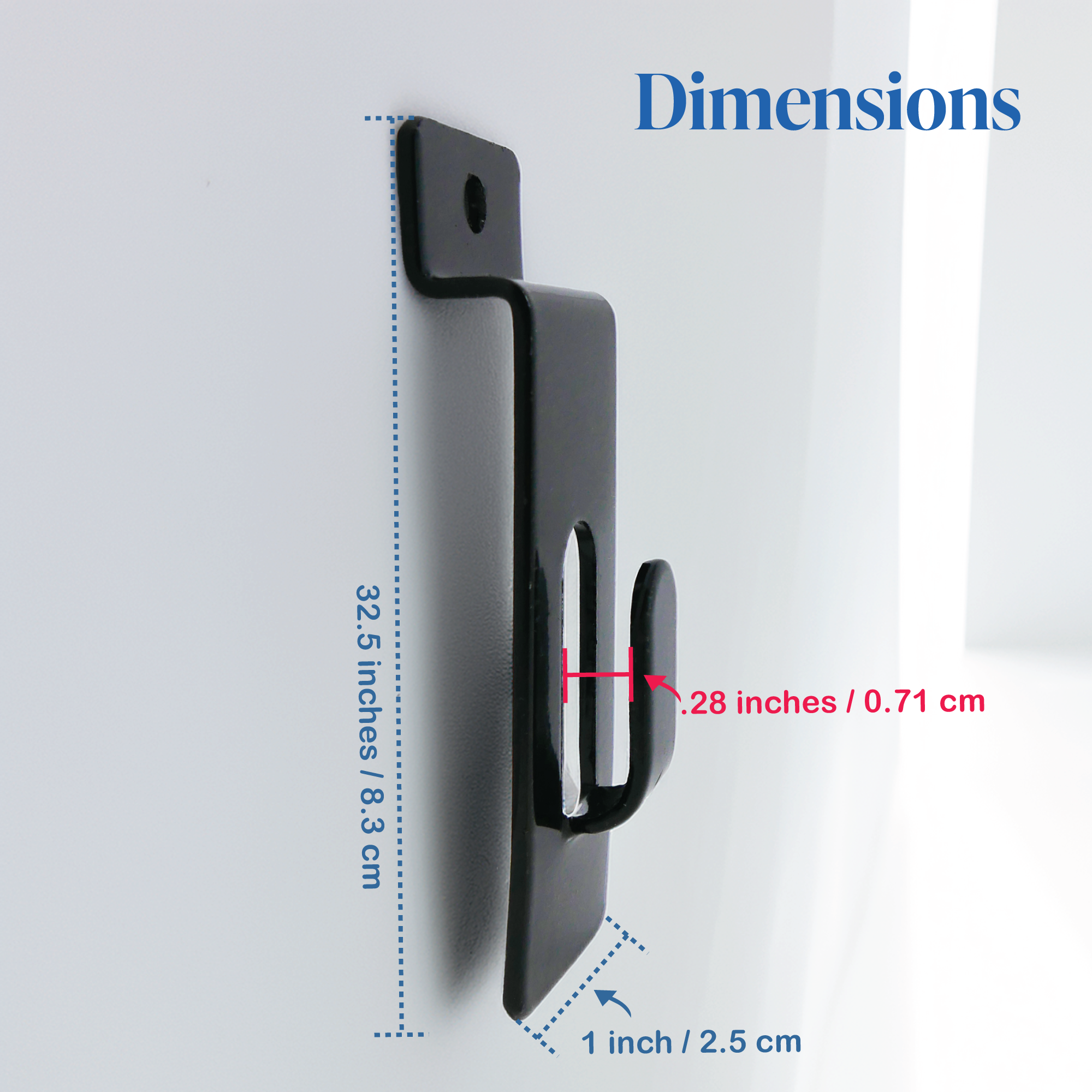 50 Pcs Gridwall Utility Notch Hook Gridwall Picture Hanger Commercial