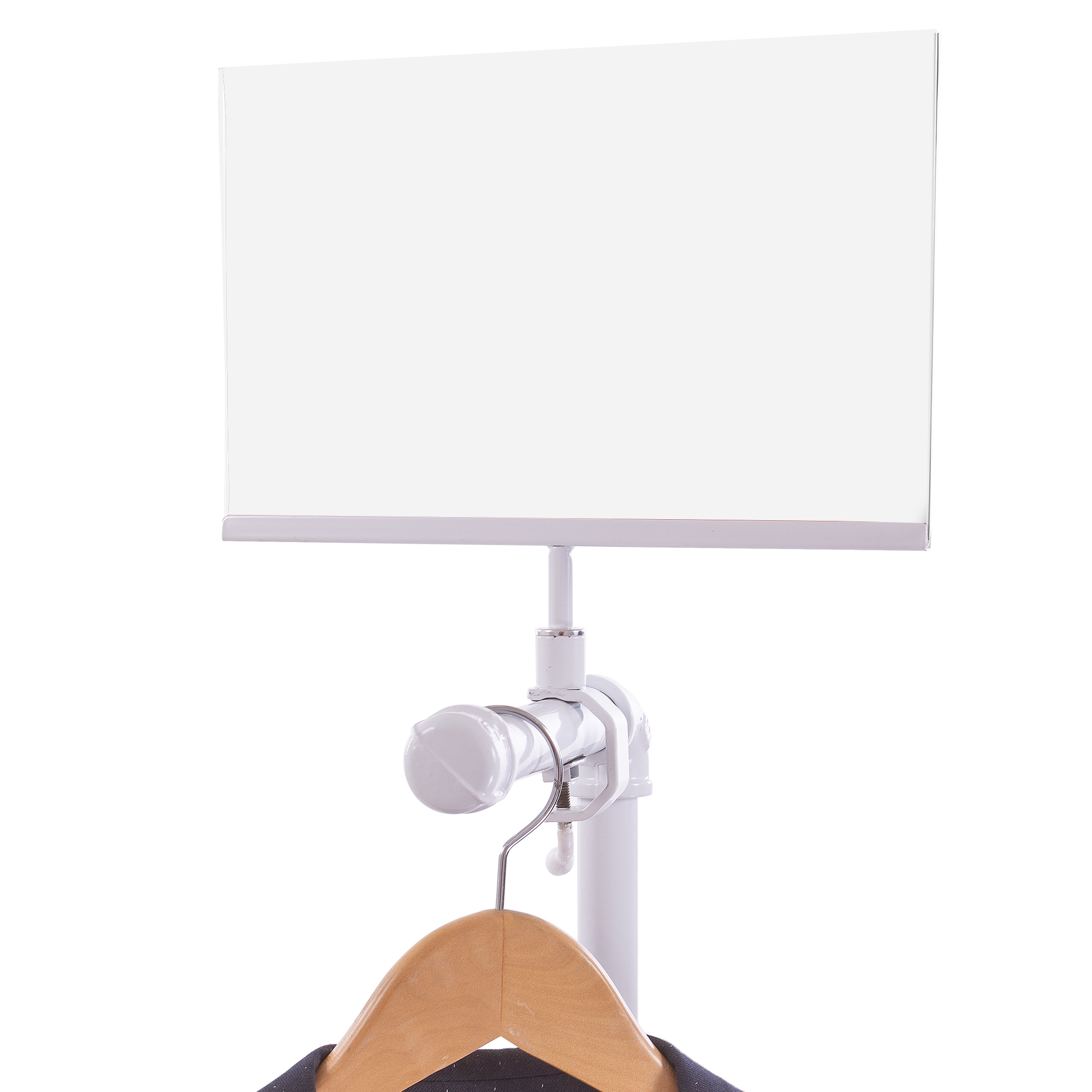 11 H Universal Clamp On 7 H X 11 W Acrylic Frame Sign Holders Store Fixtures Direct