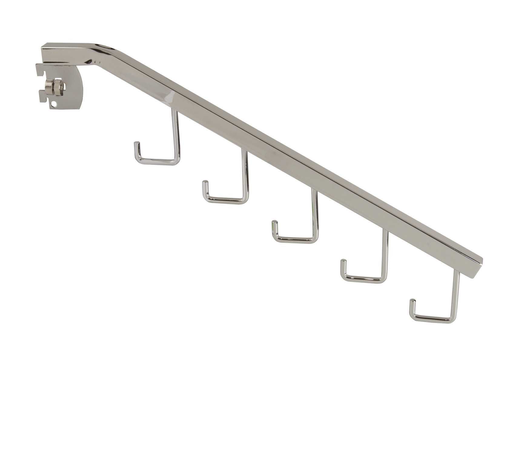 Medium Duty 5 J Hook - Chrome - Store Fixtures Direct