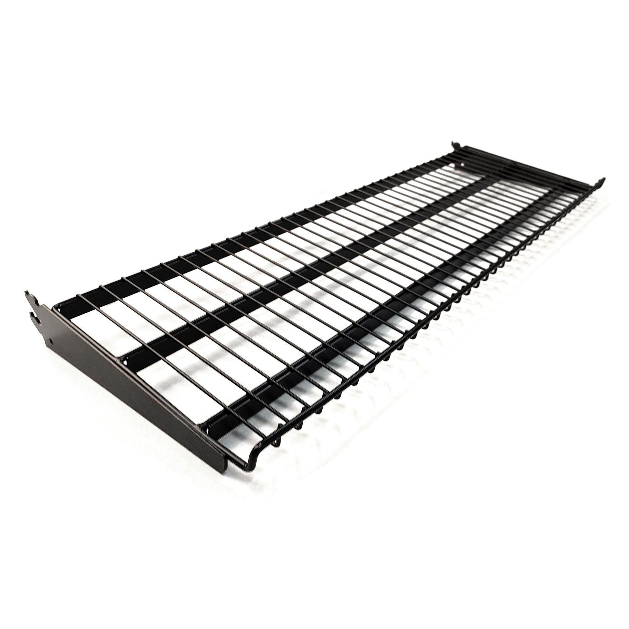 Black Adjustable Depth Gondola Shelf Dividers