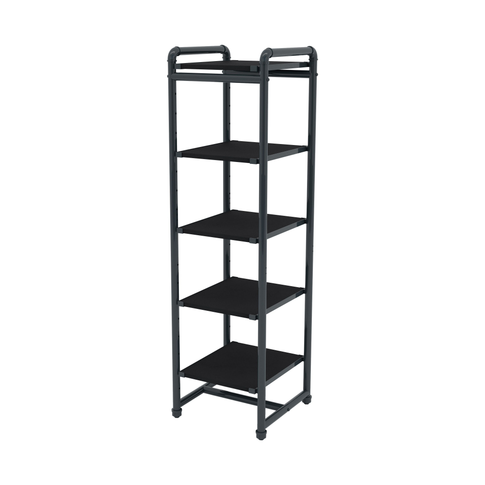 Grey Pipeline Vertical Etagere Display - Store Fixtures Direct