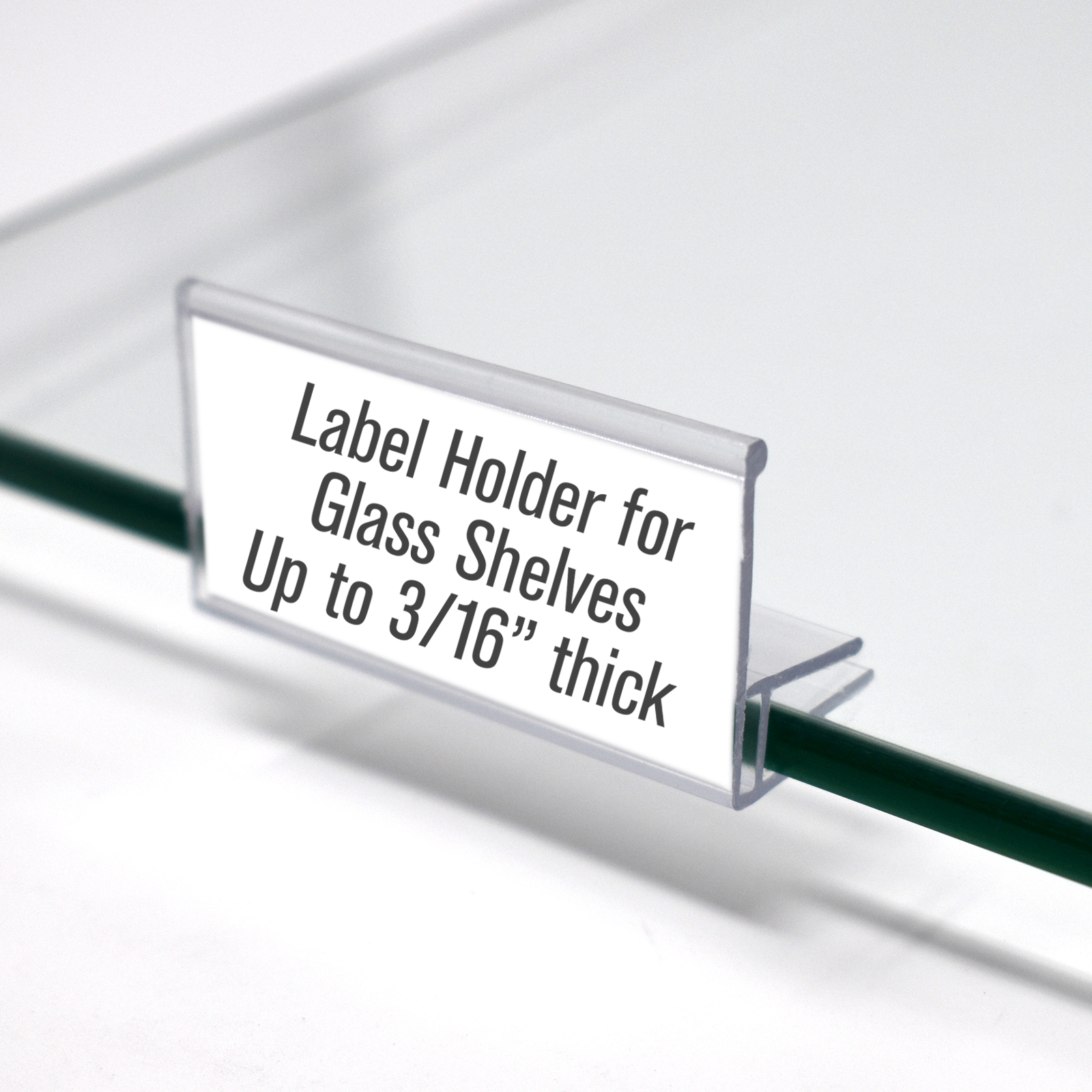 Pack of 50 Details about    Plastic Wire Basket Label Holder Clip On 2" x 1.25" 