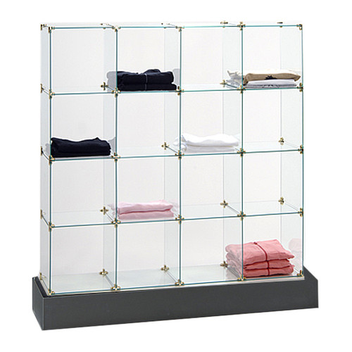 Hanging Glass Wall Shelf Box Shelves Glass Shelving Rectangle