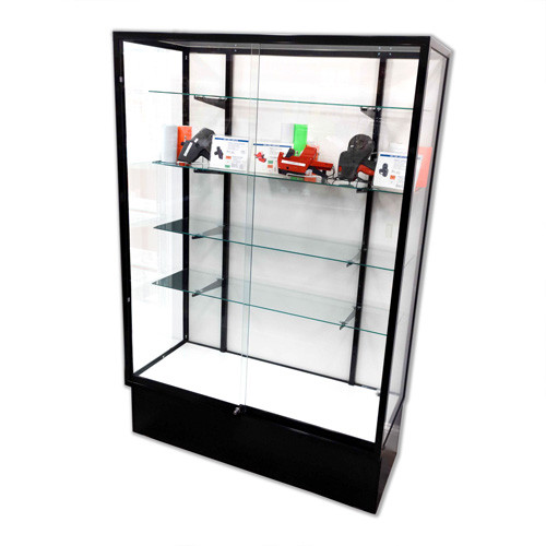 60 x 20 x 72 Retail Glass Display Case, Hardboard