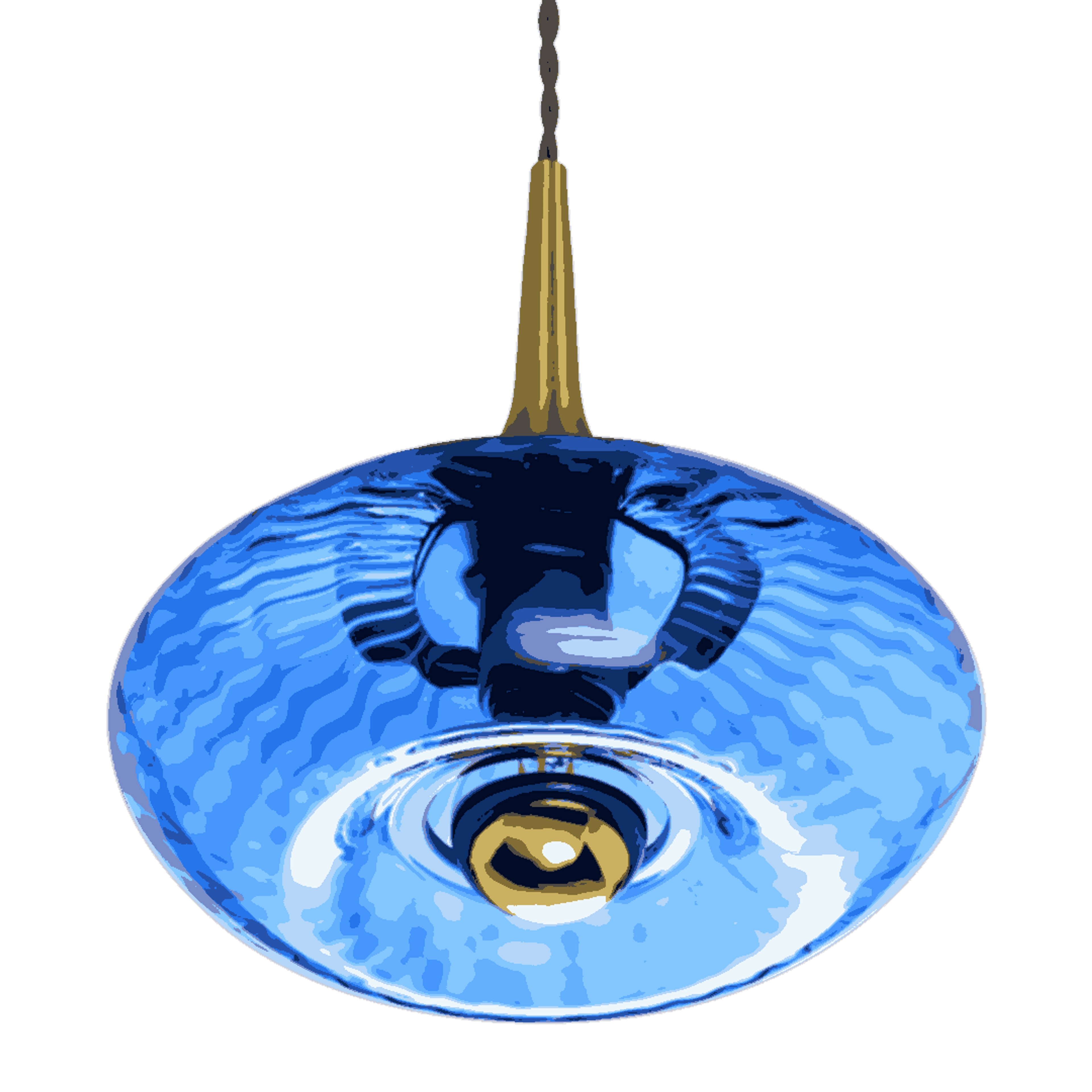 Grace Petite Suspension Saphir