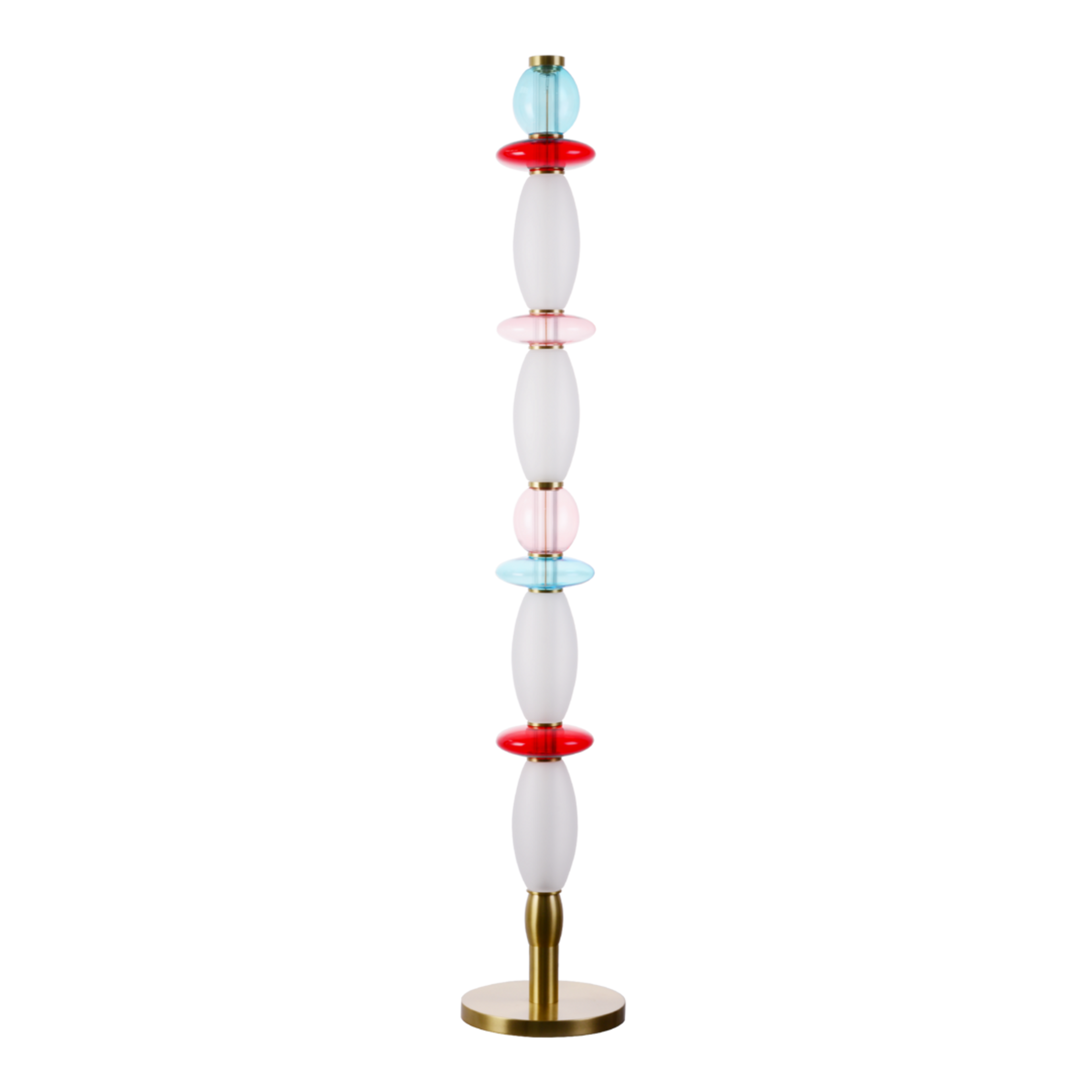 Léonor Lampadaire Rose / Opaque / Bleu / Rouge / Bleu