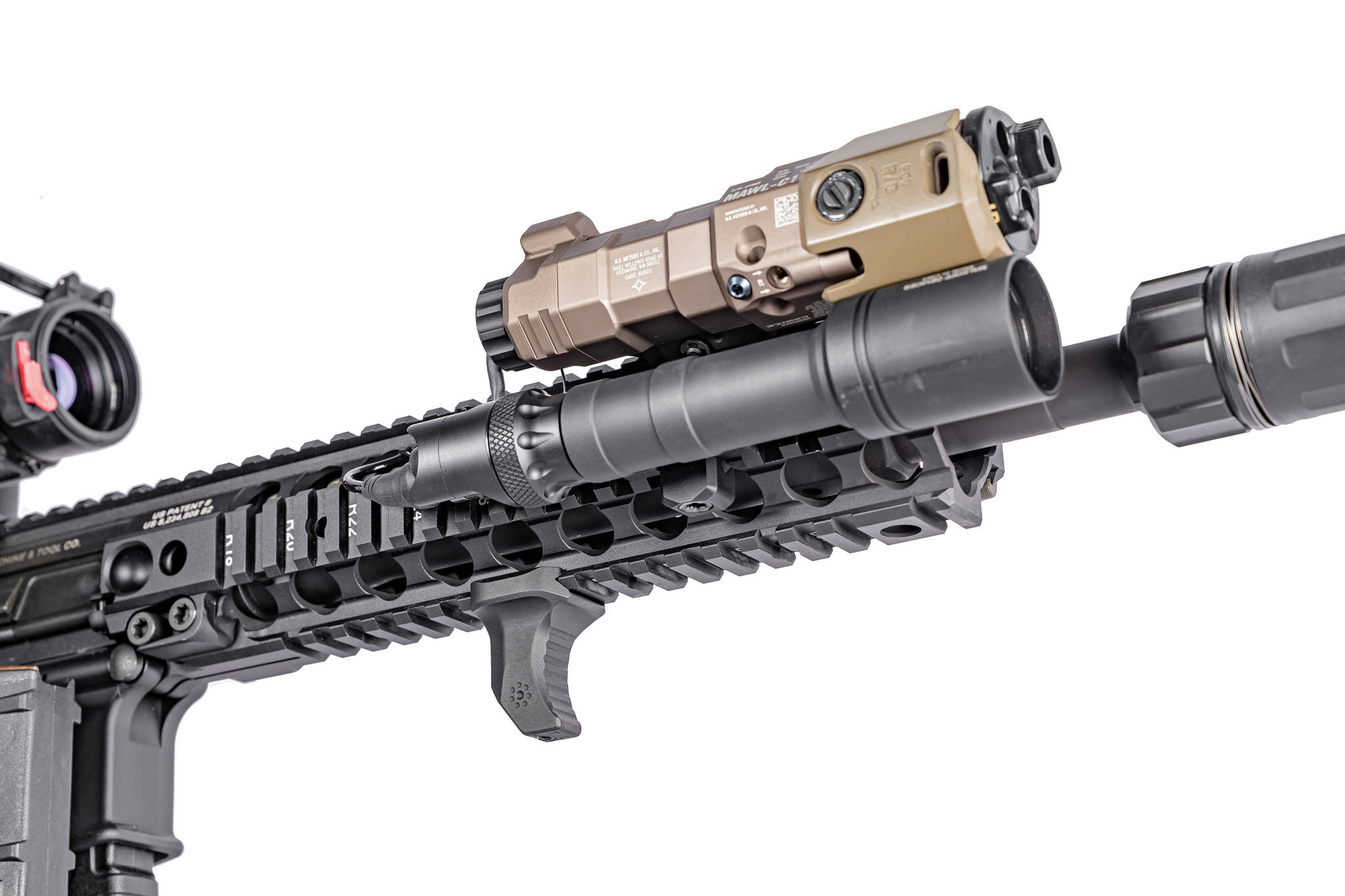 Hand Stop for Picatinny handguards