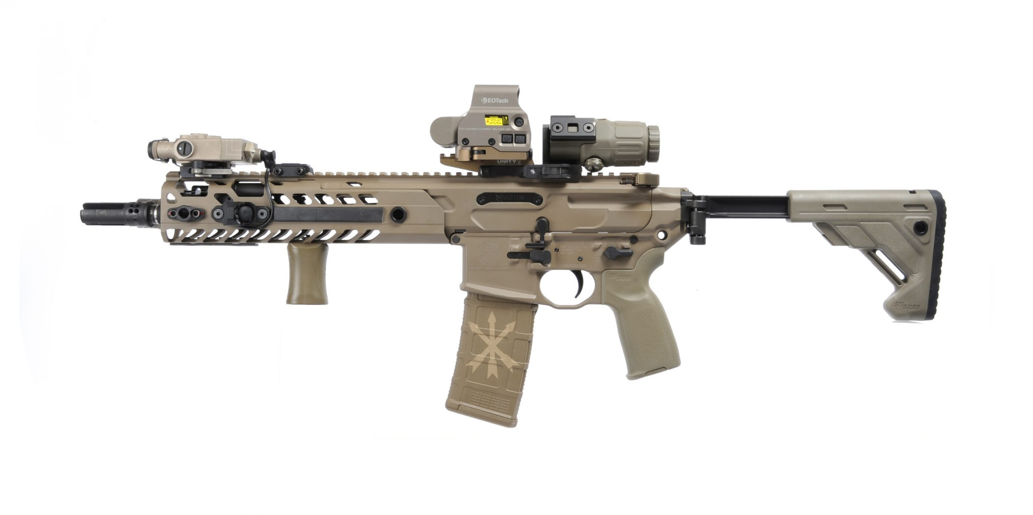 超お徳用Unity Tactical Fast Optic Riser Mount - FDE■ライザーマウント 検）Trijicon A.R.M.S Scalarworks Geissele その他