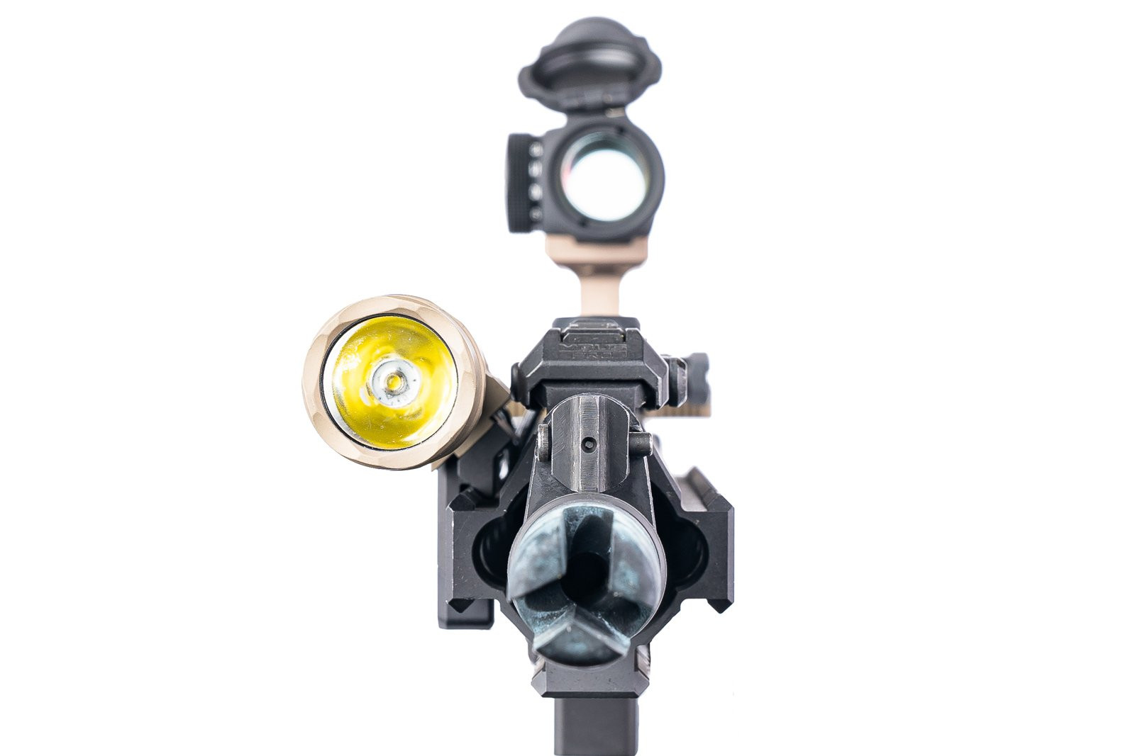 2-Pack 45 Degree Offset Picatinny Mount – For Flashlight Or Laser – 45° Offset