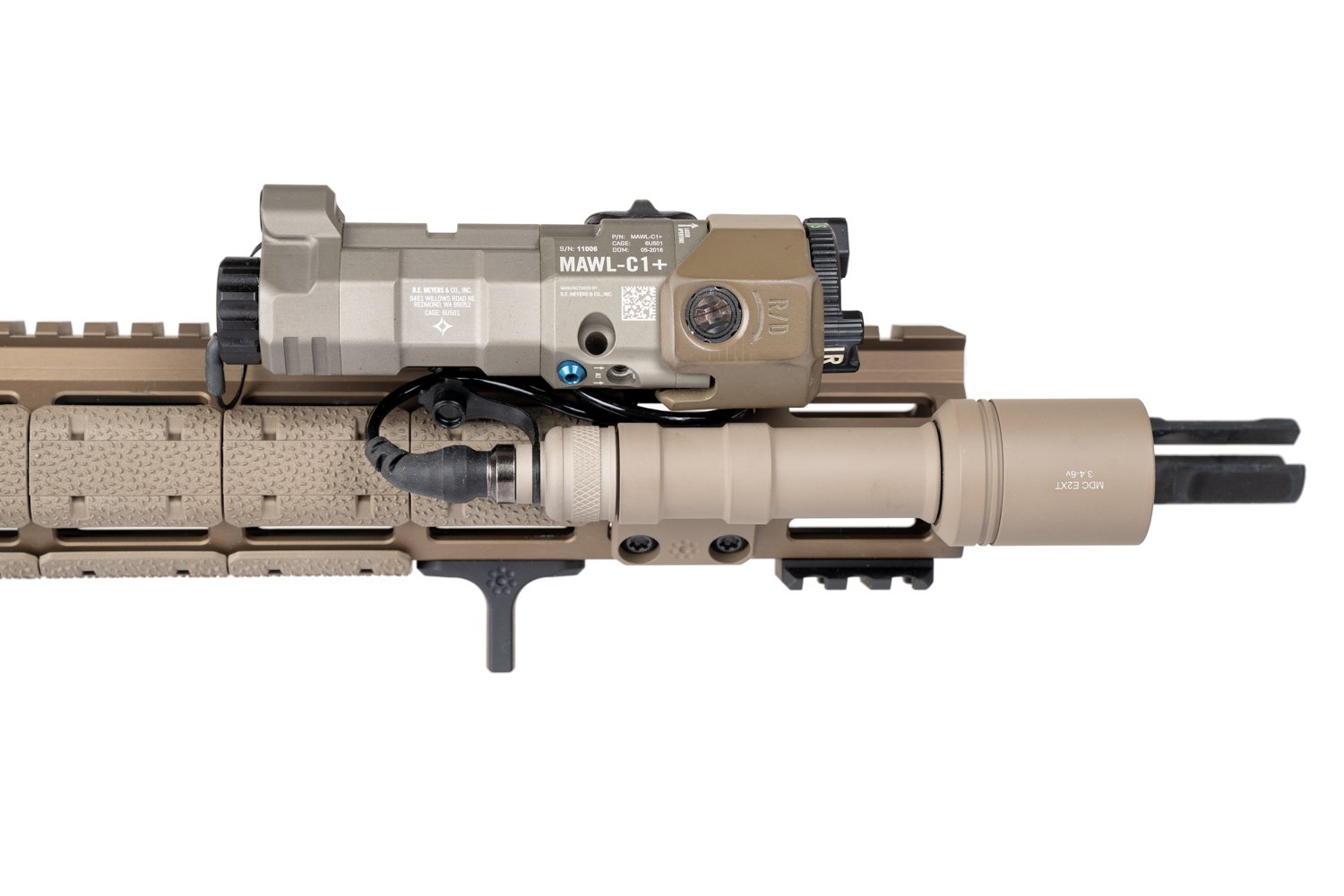 BE Meyers MAWL-C1+ FDE (Leupold PEQ PVS PSQ ATPIAL ptw トレポン 