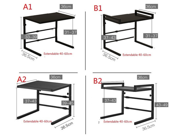 AHW22020202C Extendable 40-60cm 2 Colors