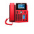 Fanvil X5U-R Special Red IP Phone. Special and well-marked, red Fanvil X5U-R can be recognized by the first sight clearly in the distance. HD Audio with Harman Speaker, 2 Color Displays with 30 DSS Keys, Call Recording, Hot Spot