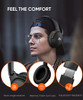  INFURTURE Active Noise Cancelling Headphones, H1 Wireless Over  Ear Bluetooth Headphones, Deep Bass Headset, Low Latency, Memory Foam Ear  Cups,40H Playtime : Electronics