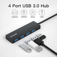  USB C to USB Hub 4 Ports with 2ft Extended Cable