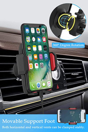 iOttie iTap 2 Magnetic Air Vent Car Mount Holder Cradle Compatible with  iPhone Xs Max R 8/8 Plus 7 7 Plus Samsung Galaxy S9 S8 S7 Plus Plus Edge  Note 9 8 : : Electronics