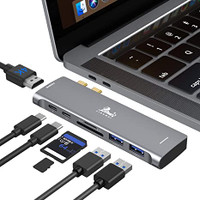 Ugreen Usb C Hub Adaptateur pour Macbook Pro Macbook Air M1 2020 2019 2018  Avec 4k Hdmi Thunderbolt 3 100w Power Delivery Sd Tf Lecteur de carte et 2  Usb 3.0