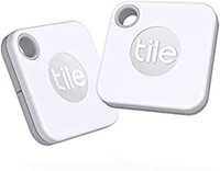 Tile Pro (2020) 2-Pack - High Performance Bluetooth Tracker, Keys Finder &  More