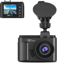 Victure Dash Cam 1080P FHD, 1.5 Mini Discreet Design Dashboard Camera,  Parking Monitoring, Motion Detection, G-Sensor, WDR 