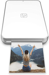  HP Sprocket 2-in-1 Portable Photo Printer & Instant Camera,  print social media photos on 2x3 sticky-backed paper (2FB96A), 2:1 White,  4.8 x 3 x 1.1 : Electronics