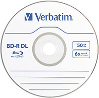Verbatim BD-R 50GB 6X Blu-ray Recordable Media Disc - 25 Pack Spindle - 98356