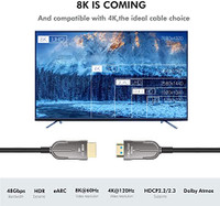 Cl3 Rated)23' HDMI 2.1 Ultra HD High Speed 48Gpbs Cable 8K for PS5 8K –  Maxonar Official