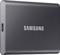 Samsung T7 Portable SSD 500GB - Up to 1050MB/s - USB 3.2 External