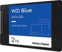 Western Digital 2TB WD Green Internal PC SSD Solid State Drive - SATA III 6  Gb/s, 2.5/7mm, Up to 550 MB/s - WDS200T2G0A
