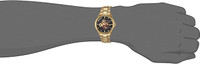 Citizen Eco-Drive Disney Quartz Unisex Watch, Stainless Steel, Mickey Mouse, Gold-Tone (Model: FE7082-53W)
