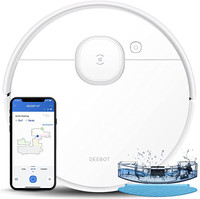 Ecovacs Deebot T8 Robot Vacuum and Mop Cleaner, Precise Laser Navigation,  Multi-floor Mapping, Intelligent Object Avoidance, Full-customize clean